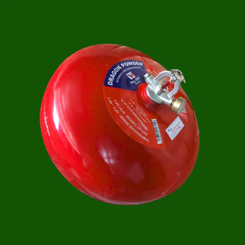 Bình chữa cháy tự động DRAGON bột ABC 8kg