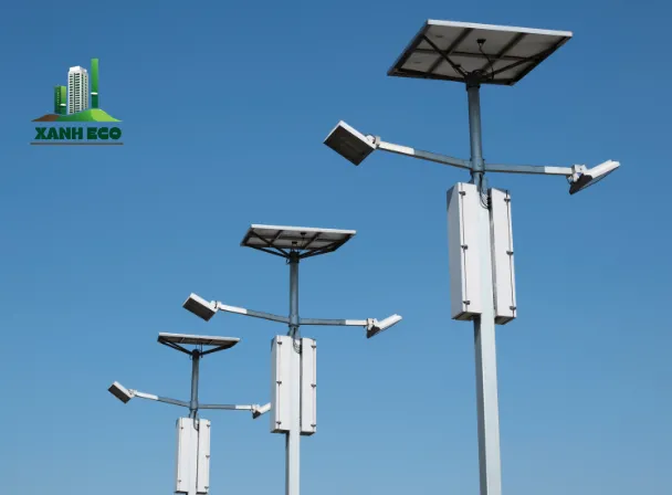 Thi công chiếu sáng đèn năng lượng mặt trời đạt chuẩn