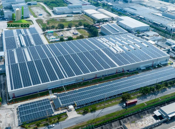 Lắp điện mặt trời cho nhà xưởng 
